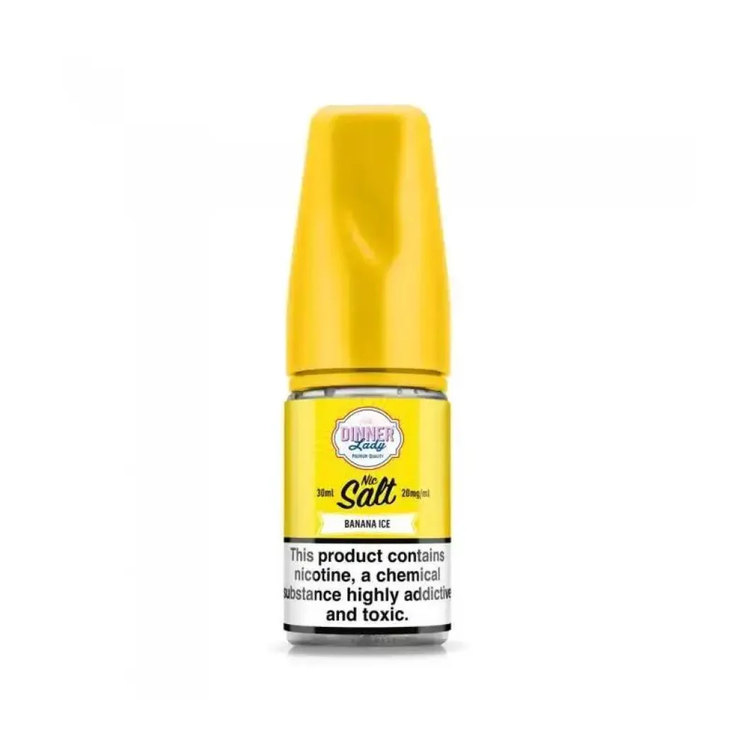 DINNER LADY SALTS ICE - BANANA ICE - 30ML