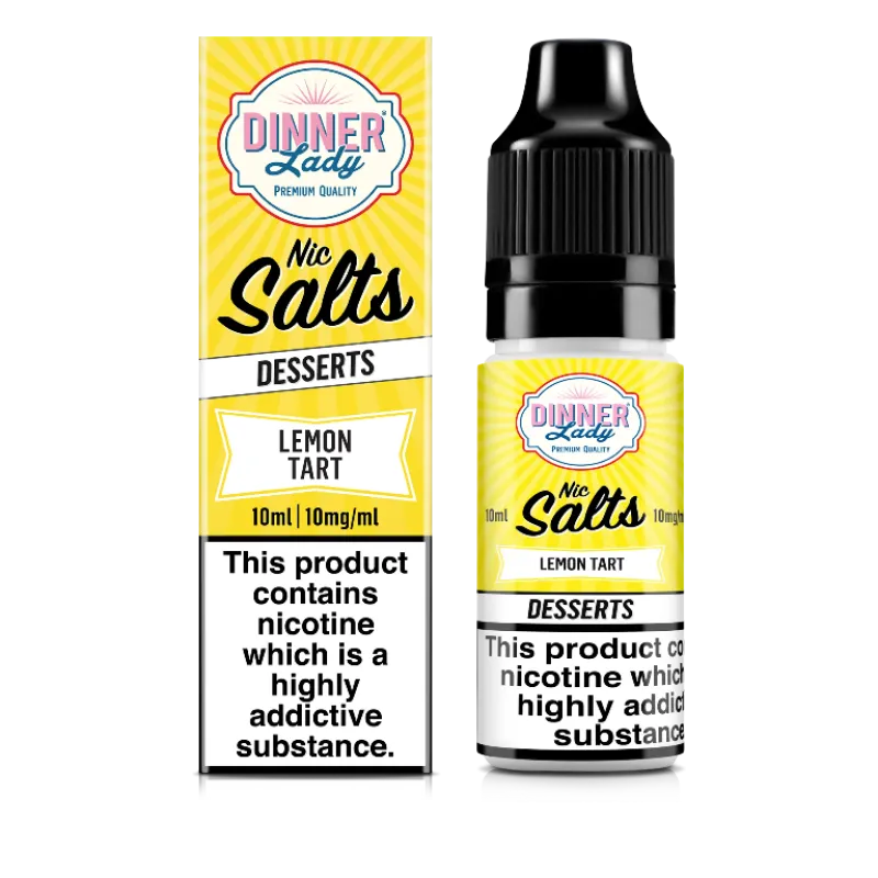 DINNER LADY SALTS DESSERTS - LEMON TART - 10ML