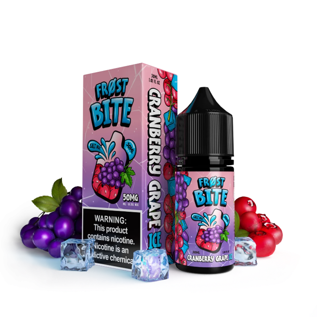 FROST BITE SALTS - CRANBERRY GRAPE ICE - 30ML