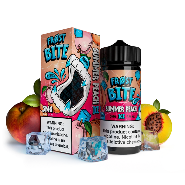 Frost Bite - Summer Peach Ice - 100ml Frost Bite - Summer Peach Ice - 100ml