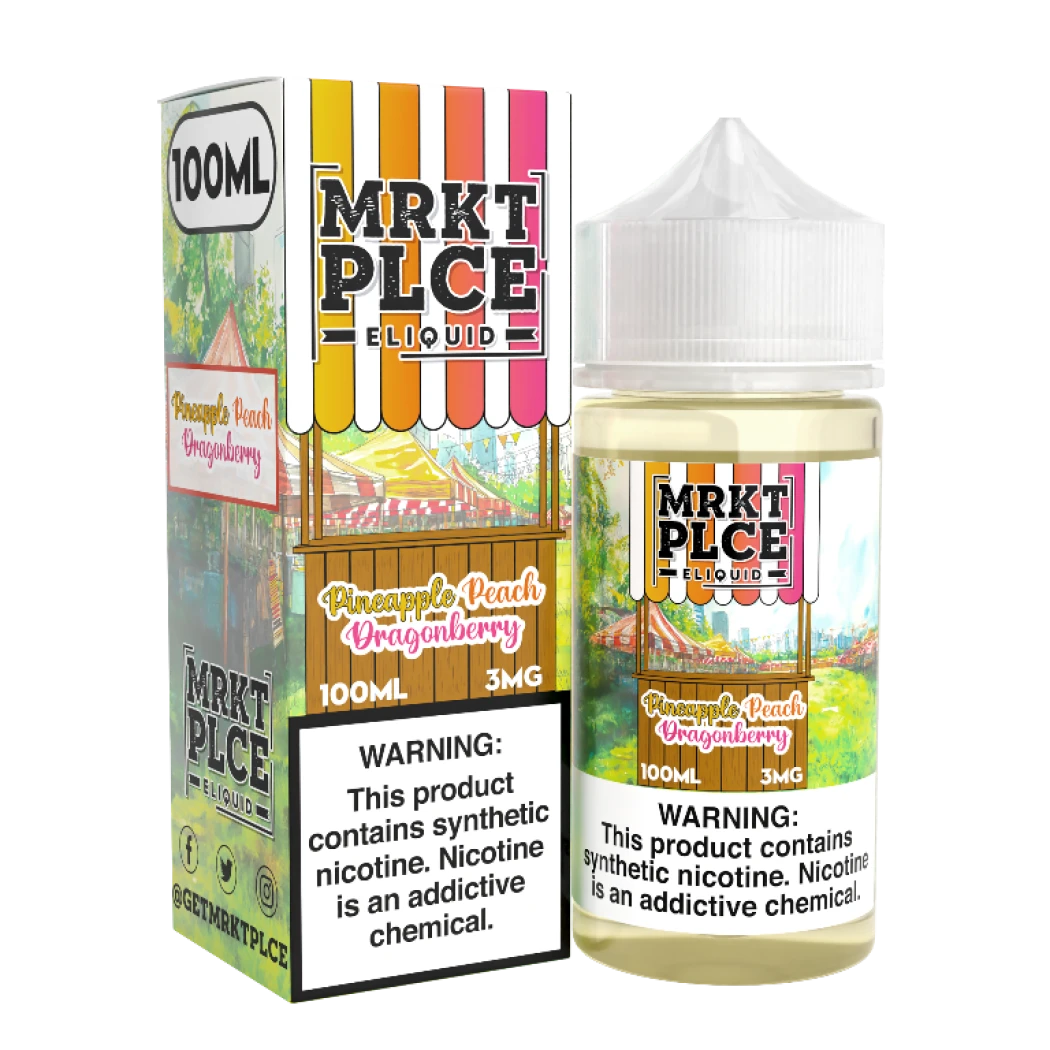 MRKT PLCE - PINEAPPLE PEACH DRAGONBERRY - 100ML