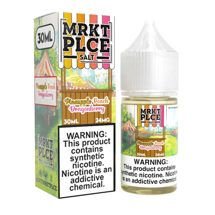 MRKT PLCE SALT - PINEAPPLE PEACH DRAGONBERRY - 30ML