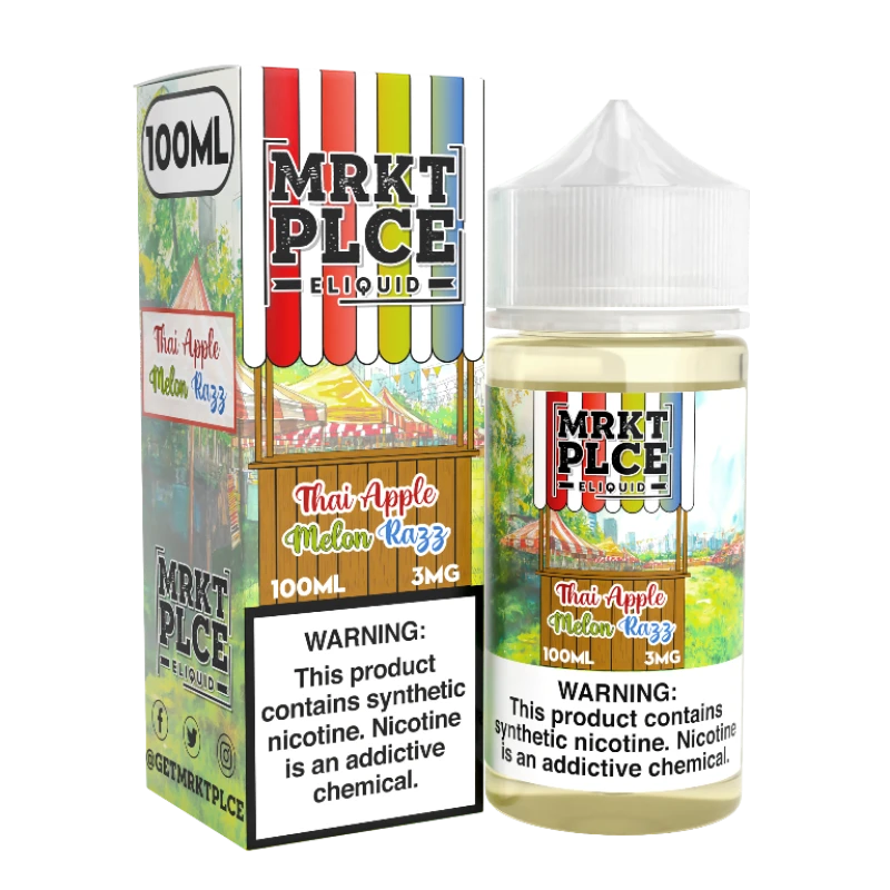MRKT PLCE - Thai Apple Melon Razz - 100ml MRKT PLCE - Thai Apple Melon Razz - 100ml
