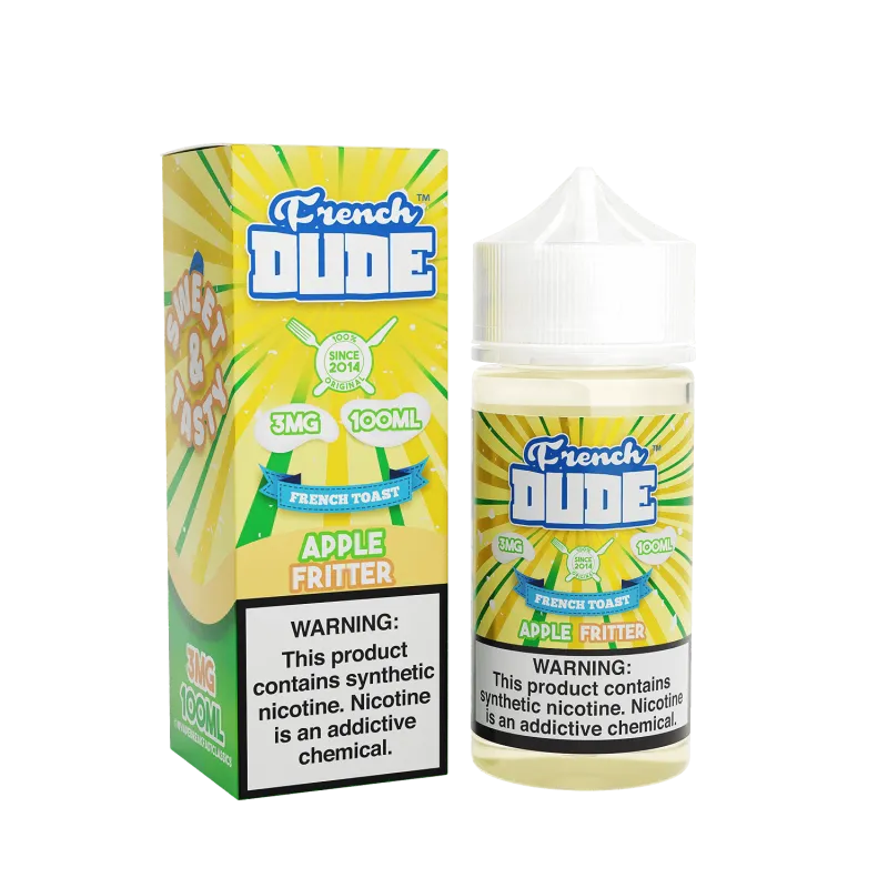 VAPE BREAKFAST CLASSICS - FRENCH DUDE APPLE FRITTER - 100ML