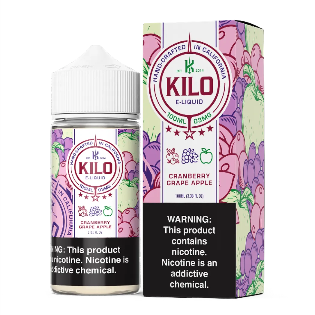 KILO REVIVAL - CRANBERRY GRAPE APPLE - 100ML