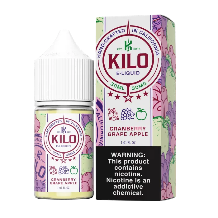 KILO REVIVAL SALT - CRANBERRY GRAPE APPLE - 30ML