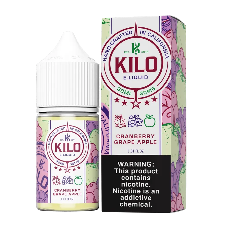KILO REVIVAL SALT - CRANBERRY GRAPE APPLE - 30ML