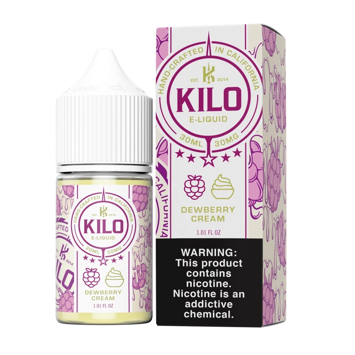Kilo Revival Salt - Dewberry Cream - 30ml