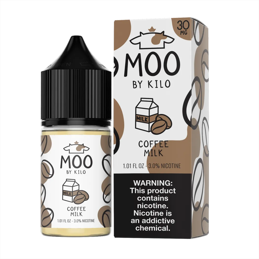 MOO E-LIQUIDS SALT BY KILO - COFFEE MILK - 30ML