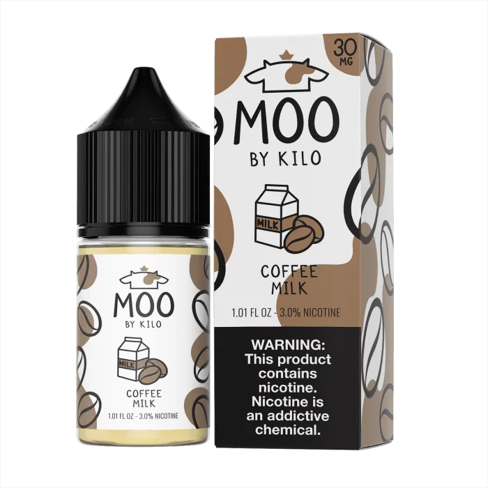 MOO E-LIQUIDS SALT BY KILO - COFFEE MILK - 30ML