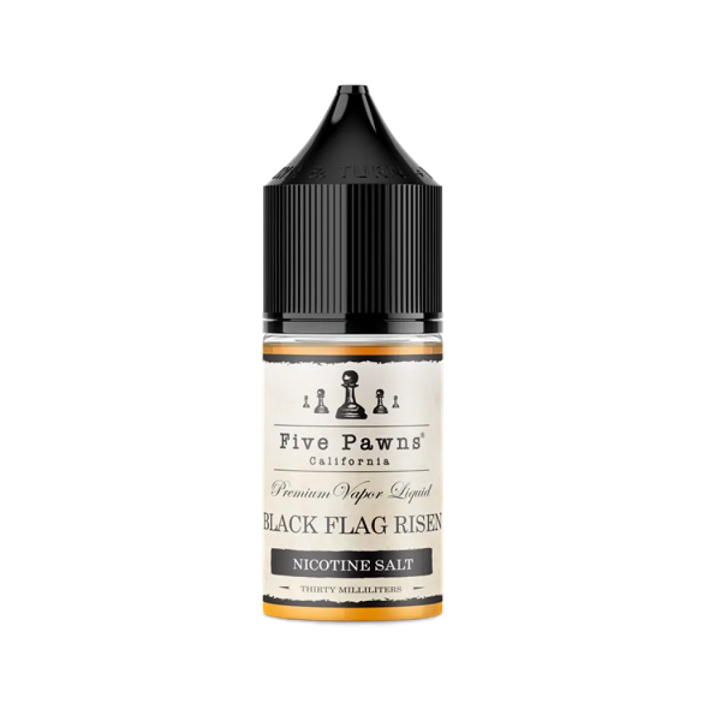 FIVE PAWNS SALT - BLACK FLAG RISEN - 30ML