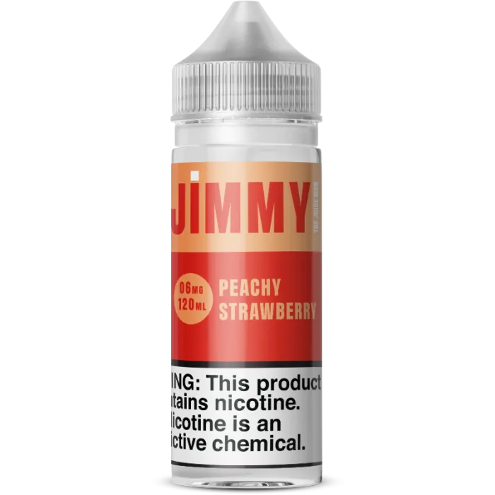 JIMMY THE JUICEMAN - PEACHY STRAWBERRY - 120ML