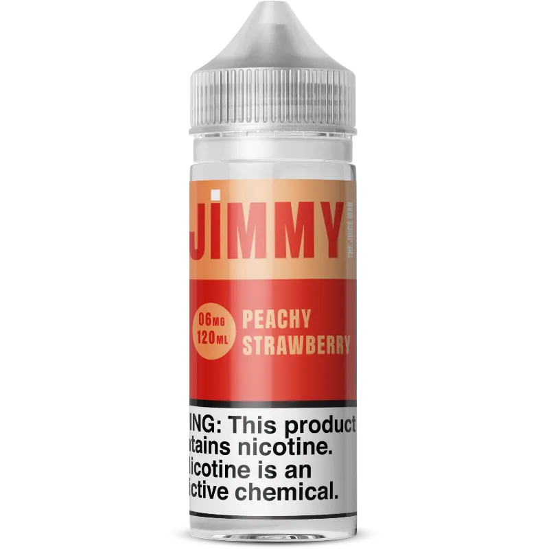 JIMMY THE JUICEMAN - PEACHY STRAWBERRY - 120ML